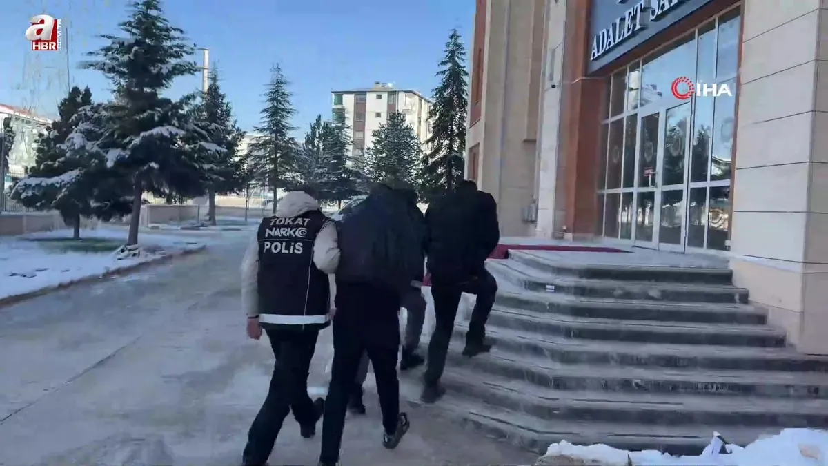 Tokat’ta 107 gram kokain ele geçirildi