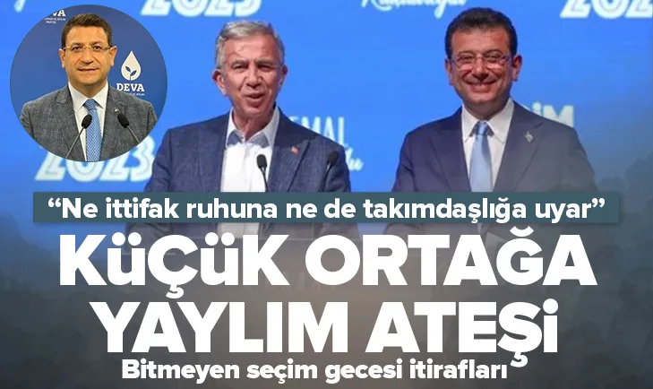 Ne ittifak ruhuna ne de takımdaşlığa uyar