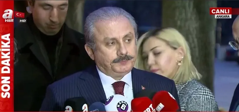Son dakika: Meclis Başkanı Şentop'tan önemli açıklamalar