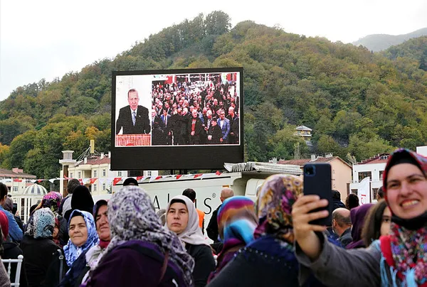 Son dakika: Kastamonu'nun 4 ilçesine doğalgaz! Başkan Erdoğan'dan törende önemli açıklamalar | Karadeniz gazı için tarih verdi - 5