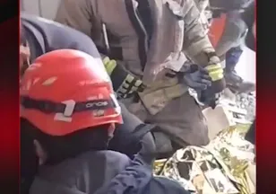 MİNİK BETÜL’ÜN KURTARILMA ANI