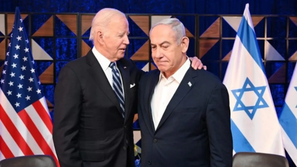 Gazze'deki katliamın ortağı ABD'den İsrail'e "sözde" tepki! Hamas'a "canlı kalkan" suçlaması