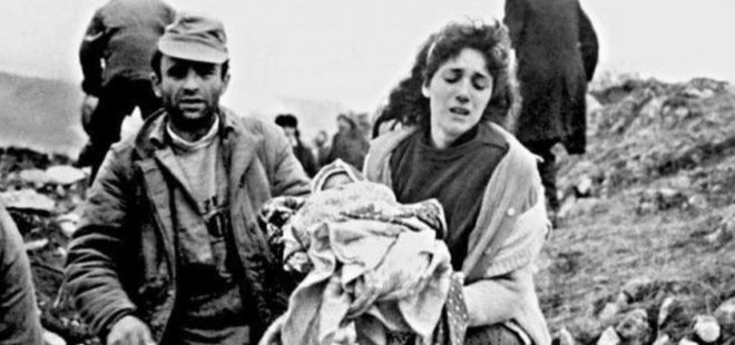 Azerbaycan’dan Hocalı Katliamı tepkisi! Adalete teslim edilmeliler