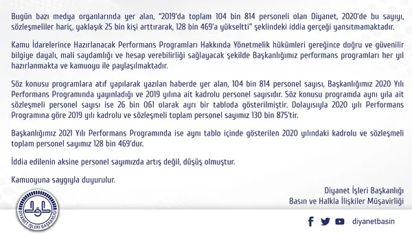 Yine Sözcü Gazetesi yine yalan! Diyanet İşleri Başkanlığı’nı hedef aldı