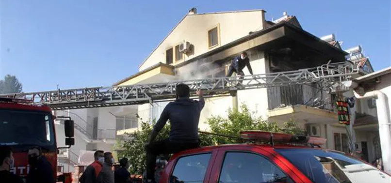 Muğla'da evde çıkan yangında bir kişi öldü