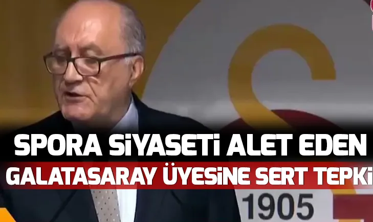 Spora siyaseti alet eden Galatasaray Divan Kurulu Üyesi Hayri Kozaka tepki çığ gibi