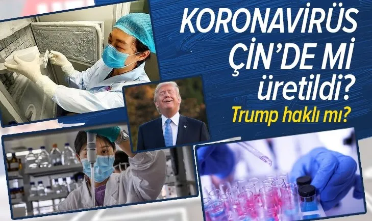 Koronavirüsün kaynağı Çin'deki laboratuvar mı? Donald Trump'tan flaş açıklama