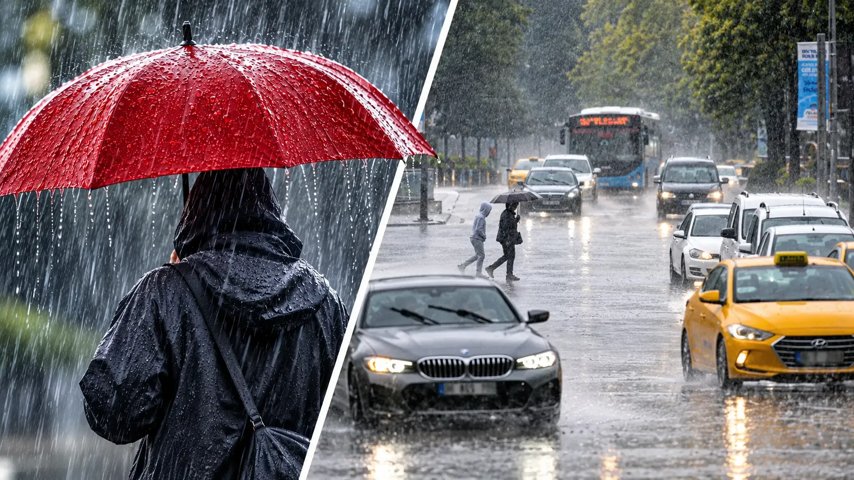 Sağanak geri dönüyor: Yeni haftada hava nasıl olacak? İşte Türkiye geneli hava tahmini