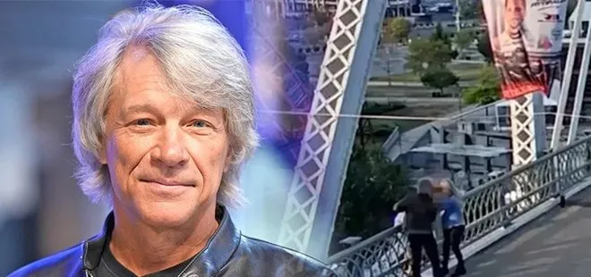 Rock yıldızı Jon Bon Jovi intihar etmek isteyen kadını kurtardı