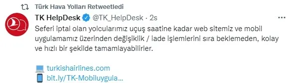 SON DAKİKA: THY’nin iptal ettiği sefer sayısı 279’a yükseldi