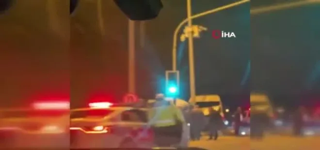 Ankara'da 2 servis aracı çarpıştı