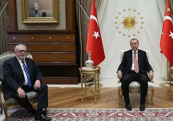 Erdoğan AKPM Başkanı Agramunt'u kabul etti