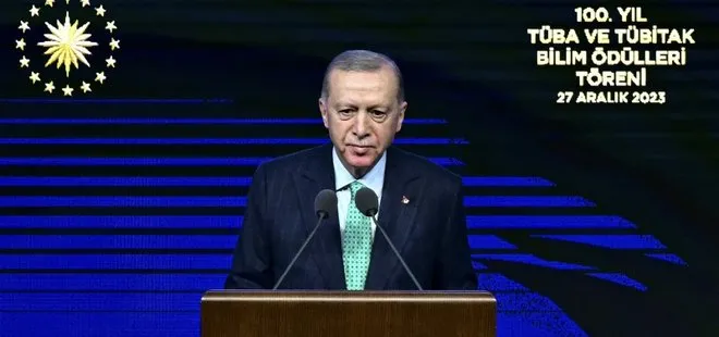 Son dakika | TÜBİTAK ve TÜBA Bilim Ödülleri | Başkan Erdoğan açıkladı! 12 şehidin kanı yerde kalmadı
