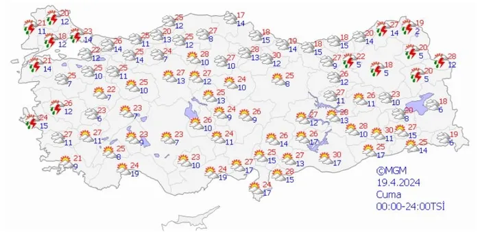 HAVA DURUMU | Meteorolojiden kuvvetli yağış alarmı! Harita yayınlandı: 3 gün sürecek | İstanbul’a bir uyarı da AKOM’dan