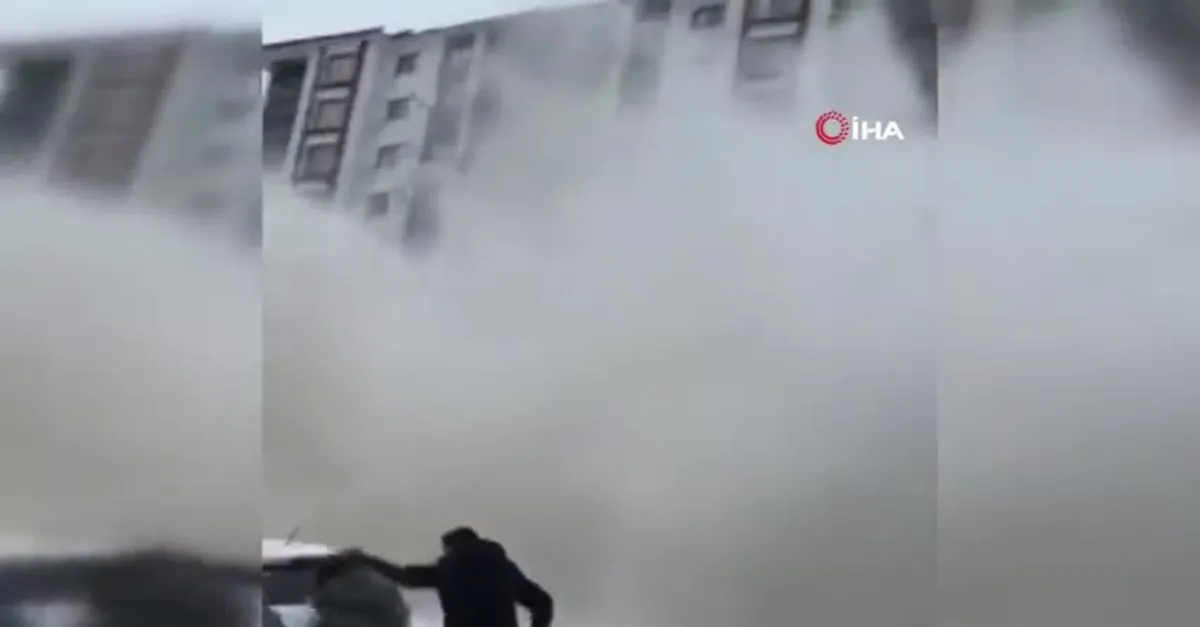 Depreme dayanıklı diye satılmıştı... Malatya'da ilk depremde böyle yıkıldı