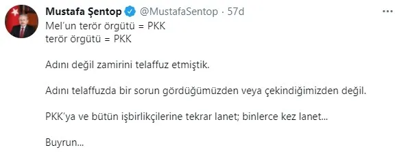 TBMM Başkanı Mustafa Şentop: PKK'ya ve bütün iş birlikçilerine binlerce kez lanet olsun - 1