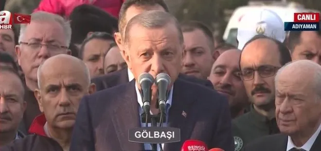 Başkan Recep Tayyip Erdoğan’dan Adıyaman’da son dakika açıklamaları: Şehirler bir yılda ayağa kaldırılacak