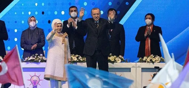 AK Parti 7. Olağan Büyük Kongresi’ne MHP geniş heyetle katıldı! Başkan Erdoğan: Türkiye’yi hedeflerine Cumhur İttifakı’yla kavuşturacağız