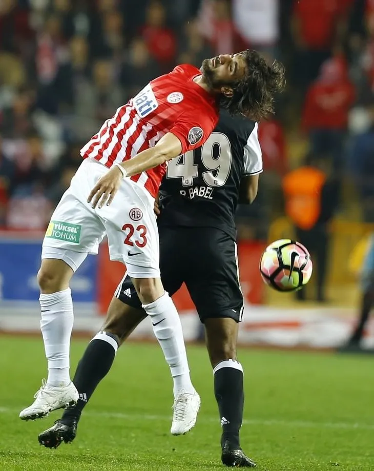 Antalyaspor - Beşiktaş maçından kareler