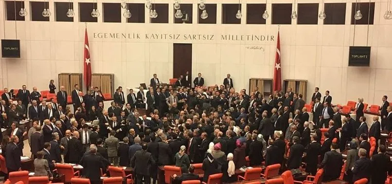 TBMM GENEL KURULU'NDA ARBEDE