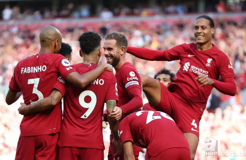 Liverpool'dan tarihi fark: Bournemouth'a gol olup yağdılar 12
