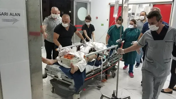 Samsun'da silahlı saldırı! Oğlunu kahvehanede kurşunlayarak ağır yaraladı - 1