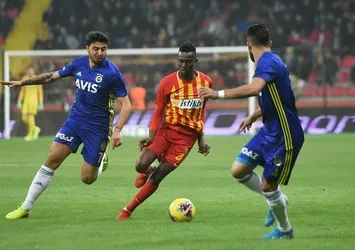 Kayserispor Fenerbahçe maç sonucu: 1-0