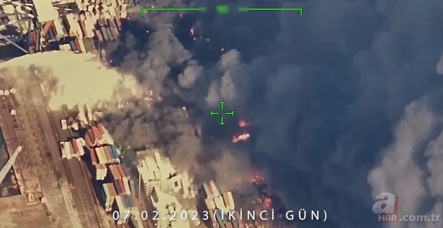 Bayraktar Akıncı ve Bayraktar TB2 deprem bölgesi için aralıksız seferber! Yıkımın boyutu havadan görüntülendi 8