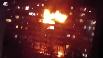 Kiev’e füze ve İHA saldırısı