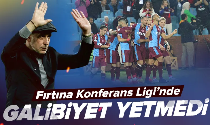 Fırtına’ya galibiyet yetmedi!