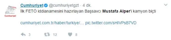 Başsavcı'nın ölümüne Cumhuriyet'ten intikam başlığı - 1