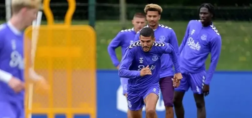 Beşiktaş'la anlaşan Dele Alli Everton antrenmanında