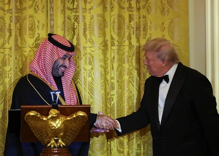 beyaz-sarayda-1-trilyon-dolarlik-zirve-trump-selman-ile-gorustu-1763517322316.jpg Foto: Reuters