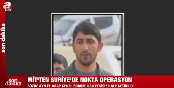 Son dakika: MİT’ten Suriye’de PKK’ya ağır darbe! Sözde Kobani eyalet genel sorumlusu Hasan Demertaş öldürüldü