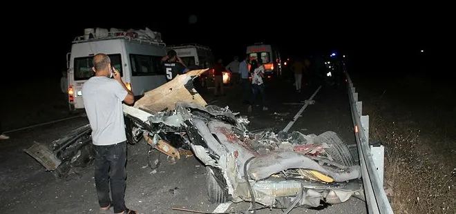 Son dakika: Mardin’de zincirleme trafik kazası