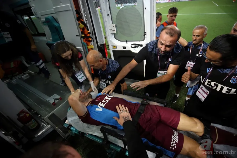 Trabzonspor’da Visca’nın kolunda kırık tespit edildi! Visca sahalardan ne kadar uzak kalacak? 7