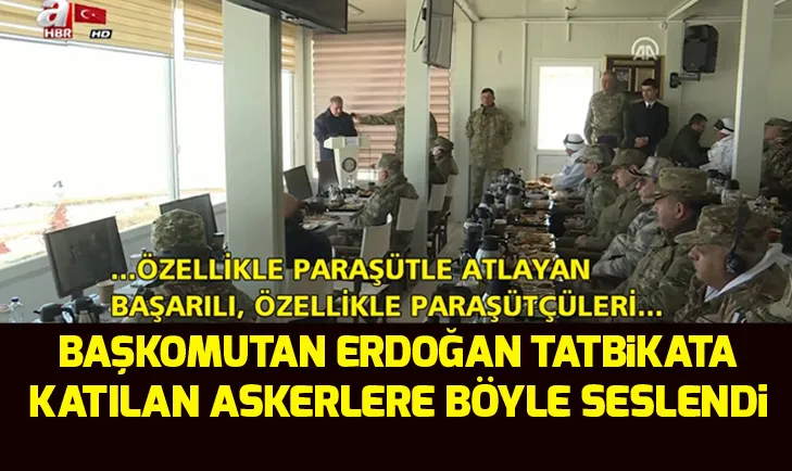 Başkan Erdoğan’dan askere telefonlu mesaj!