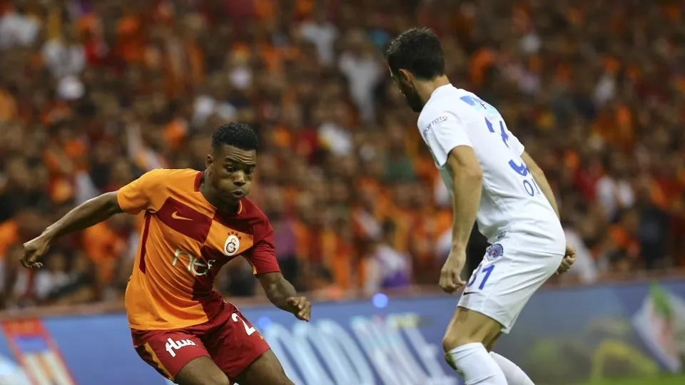 Galatasaray - Kasımpaşa maçından kareler