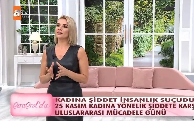 esra erol 25 kasim carsamba tek parca izle ahaber video izle