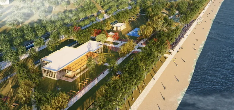 Tekirdağ'a hayran bırakan Millet Bahçesi! Deniz manzarasıyla görenleri mest ediyor