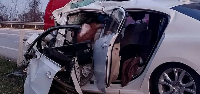 Düzce’de feci kaza! 3 kişi öldü 11 kişi yaralandı