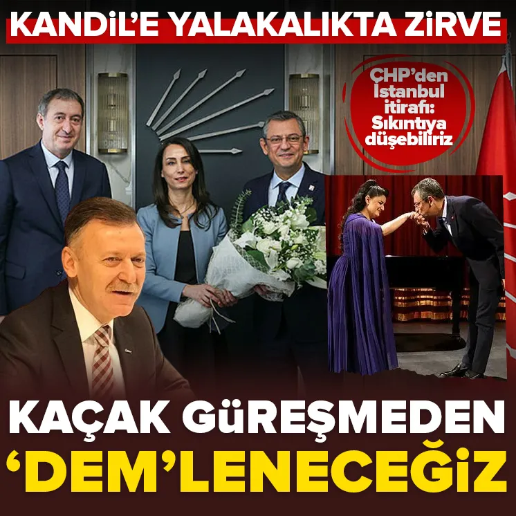 CHP’nin Kandil aşkı dinmiyor