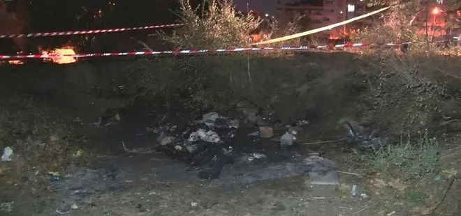 Gaziosmanpaşa’da yanan çadırda erkek cesedi bulundu