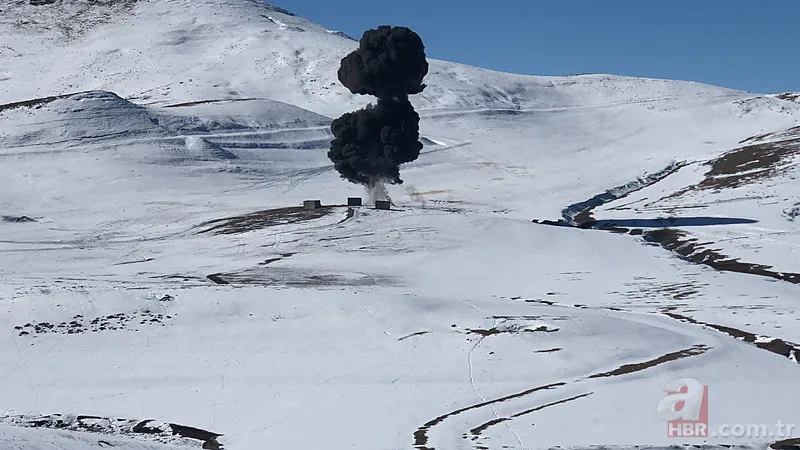 Eksi 19 derecede tam isabet! Kars'ta hedefler vuruldu | İnsansız zırhlı muharebe aracı sahnede 4