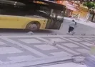 İETT otobüsü 2 çocuğa çarptı