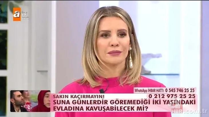 Esra Erol canlı yayınına damga vuran fotoğraflar! Nihat Bey'den Elif Hanım hakkında şok iddia