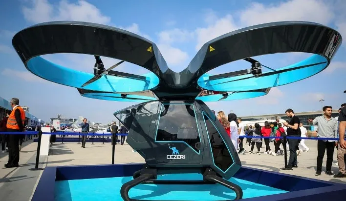 Uçan Araba Cezeri TEKNOFEST’te