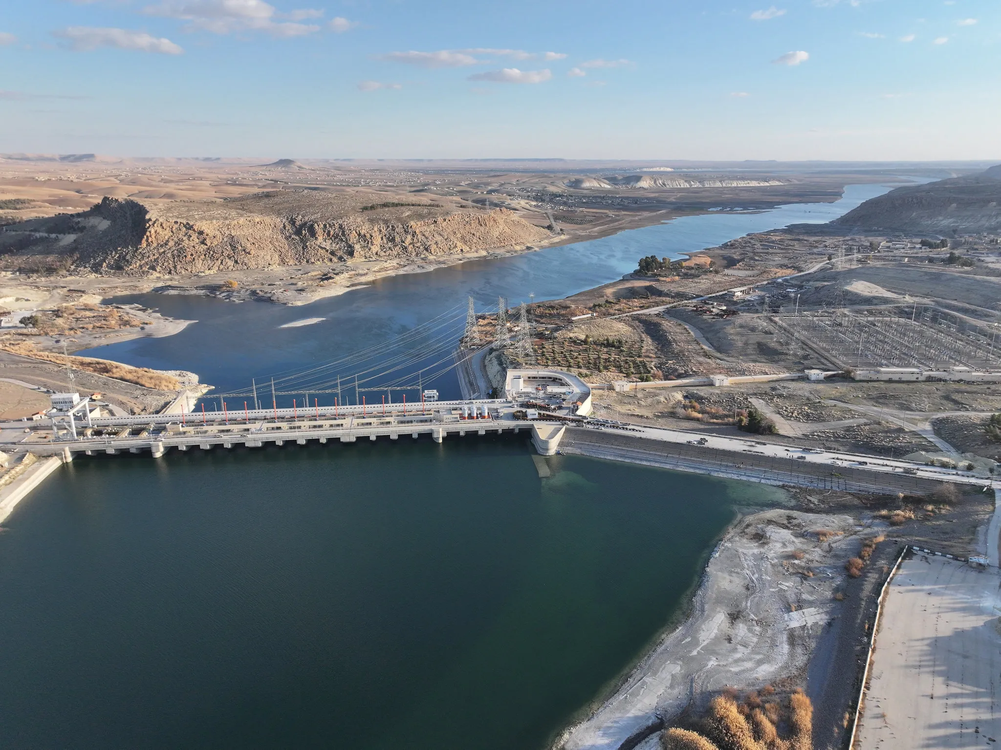 Terörden temizlenmişti: A Haber Fırat Nehri üzerindeki Tişrin Barajı'nda!