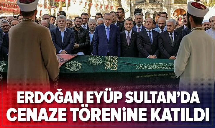 Başkan Erdoğan Muhammet Emin Akbaşoğlu’nun annesinin cenaze törenine katıldı