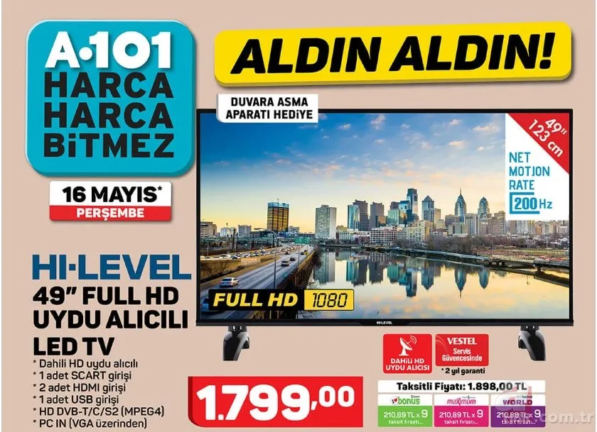 A101 aktüel ürünler kataloğu 16 Mayıs için son saatler! A101 indirimli ürünler neler? 2